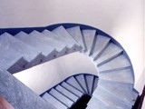 Cipollino Apuano - particolare scala